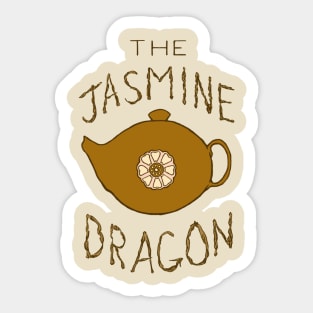 The Jasmine Dragon Teashirt Sticker